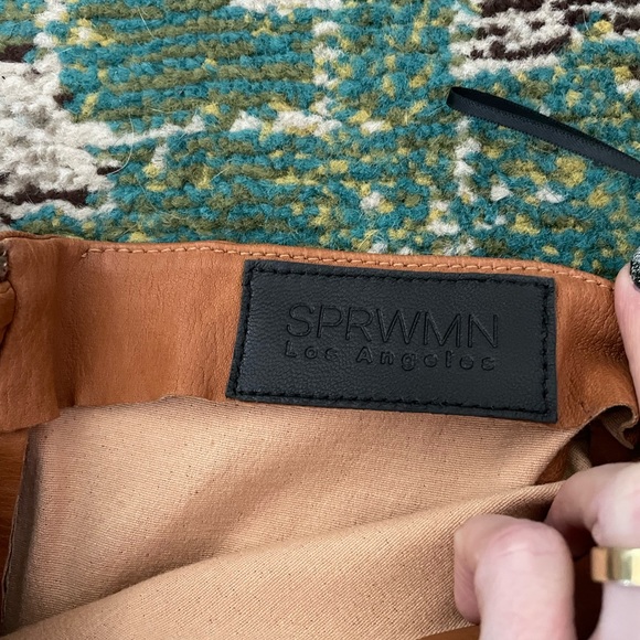 NWOT SPRWMN Leather Mini Tube Dress - Picture 4 of 6